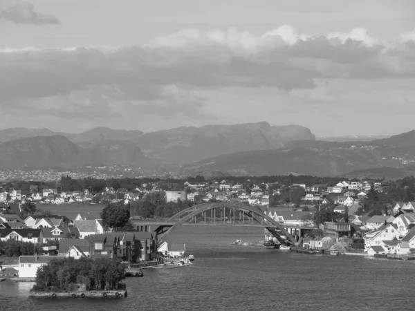 Die Stadt Stavanger Norwegen — Stockfoto