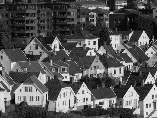 ノルウェーのスタバンガー市は — ストック写真