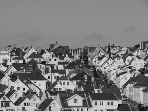 Die Stadt Stavanger Norwegen — Stockfoto