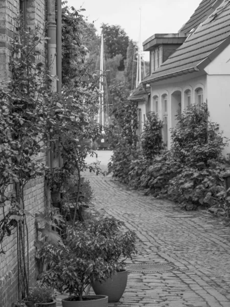 Pequeño Pueblo Maasholm Eckernfoerde Schleswig Holstein —  Fotos de Stock