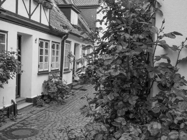 Small Village Maasholm Eckernfoerde Schleswig Holstein — Stock Photo, Image