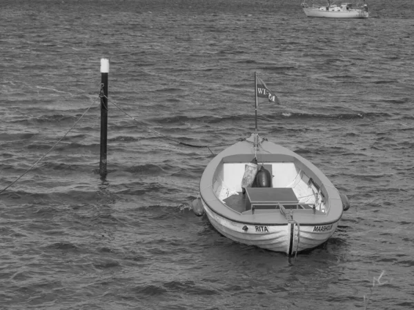 Pequeño Pueblo Maasholm Eckernfoerde Schleswig Holstein — Foto de Stock