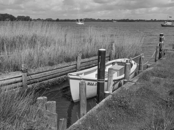 Pequeño Pueblo Maasholm Eckernfoerde Schleswig Holstein — Foto de Stock