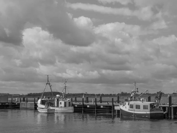 Petit Village Maasholm Eckernfoerde Dans Schleswig Holstein — Photo