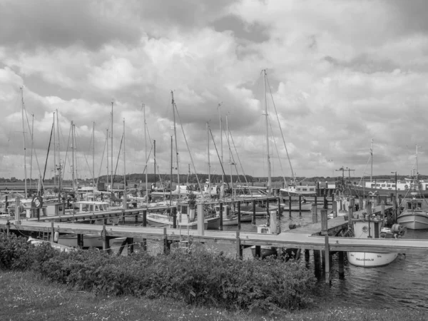 Den Lilla Byn Maasholm Och Eckernfoerde Schleswig Holstein — Stockfoto