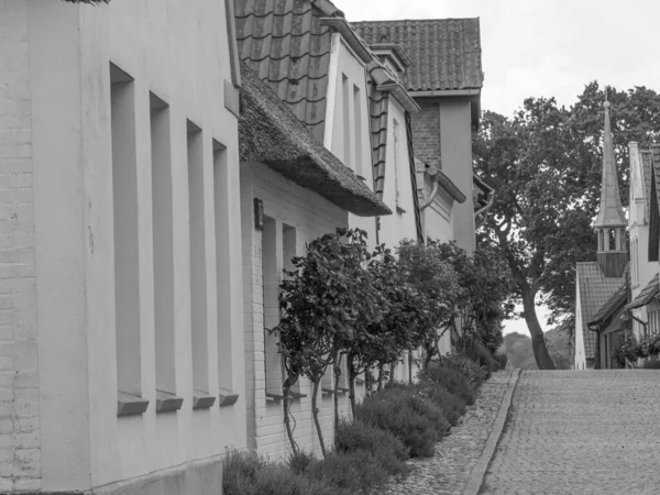 Pequeño Pueblo Maasholm Schleswig Holstein —  Fotos de Stock