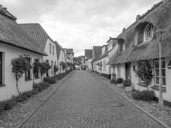 Petit Village Maasholm Dans Schleswig Holstein — Photo