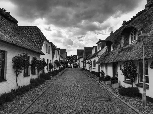 Small Village Maasholm Schleswig Holstein — Stock Photo, Image