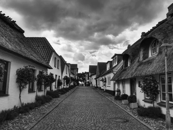 Het Kleine Dorpje Maasholm Sleeswijk Holstein — Stockfoto