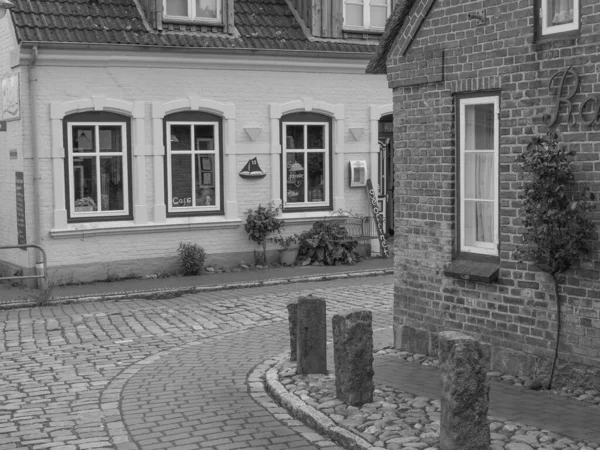 Pequeño Pueblo Maasholm Schleswig Holstein — Foto de Stock