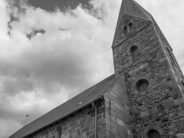 Das Kleine Dorf Maasholm Schleswig Holstein — Stockfoto