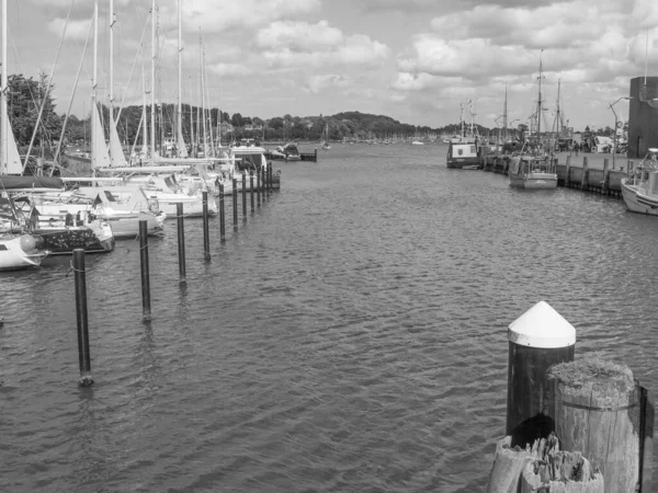 Pequeño Pueblo Maasholm Schleswig Holstein —  Fotos de Stock