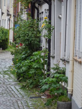 Baltık Denizi 'ndeki Eckernfoette şehri