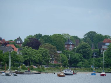 Baltık Denizi 'ndeki Eckernfoette şehri