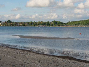 Baltık Denizi 'ndeki Eckernfoette şehri