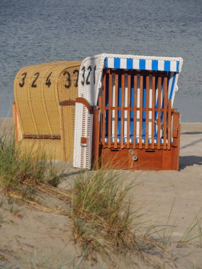 Baltık Denizi 'ndeki Eckernfoette şehri