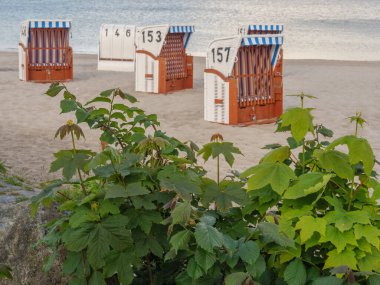 Baltık Denizi 'ndeki Eckernfoette şehri