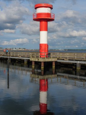 Baltık Denizi 'ndeki Eckernfoette şehri