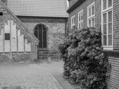 Baltık Denizi 'ndeki Eckernfoette şehri