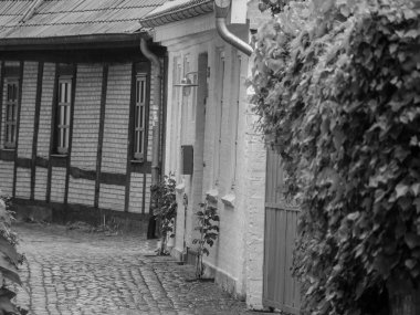 Baltık Denizi 'ndeki Eckernfoette şehri