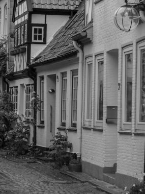 Baltık Denizi 'ndeki Eckernfoette şehri