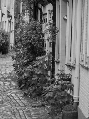 Baltık Denizi 'ndeki Eckernfoette şehri