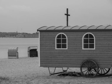 Baltık Denizi 'ndeki Eckernfoette şehri
