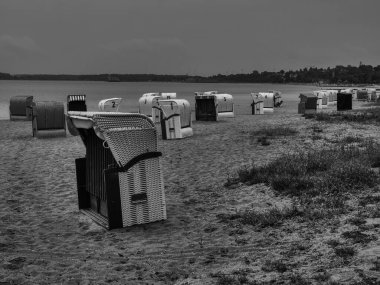 Baltık Denizi 'ndeki Eckernfoette şehri