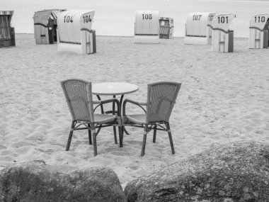 Baltık Denizi 'ndeki Eckernfoette şehri