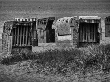 Baltık Denizi 'ndeki Eckernfoette şehri