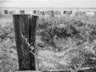 Baltık Denizi 'ndeki Eckernfoette şehri