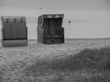 Baltık Denizi 'ndeki Eckernfoette şehri