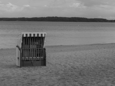 Baltık Denizi 'ndeki Eckernfoette şehri