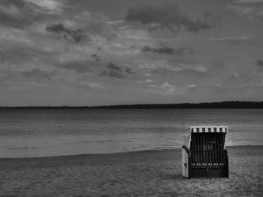 Baltık Denizi 'ndeki Eckernfoette şehri