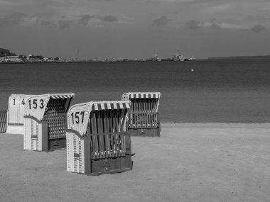 Baltık Denizi 'ndeki Eckernfoette şehri