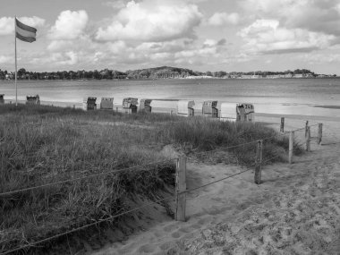 Baltık Denizi 'ndeki Eckernfoette şehri