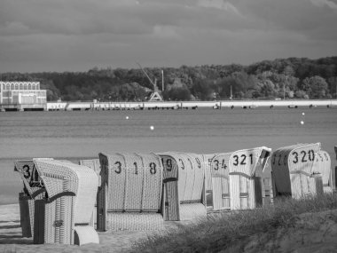Baltık Denizi 'ndeki Eckernfoette şehri