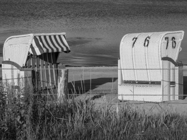 Baltık Denizi 'ndeki Eckernfoette şehri