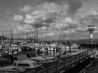 Baltık Denizi 'ndeki Eckernfoette şehri