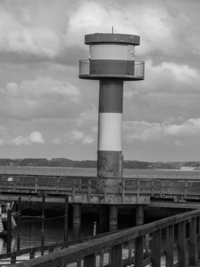 Baltık Denizi 'ndeki Eckernfoette şehri