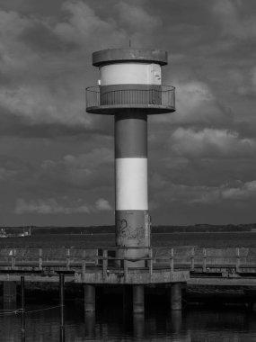 Baltık Denizi 'ndeki Eckernfoette şehri