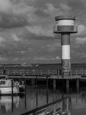 Baltık Denizi 'ndeki Eckernfoette şehri