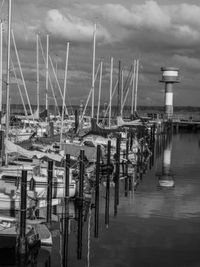 Baltık Denizi 'ndeki Eckernfoette şehri