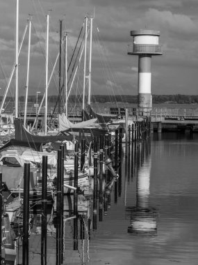 Baltık Denizi 'ndeki Eckernfoette şehri