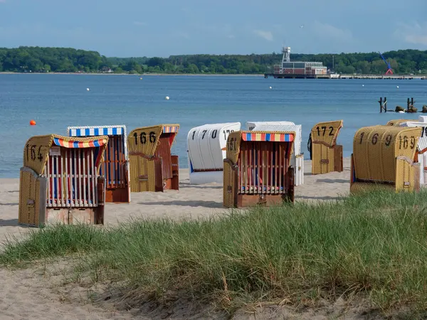 Die Stadt Eckernförde Der Ostsee — Stockfoto