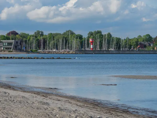 Baltık Denizi 'ndeki Eckernfoette şehri