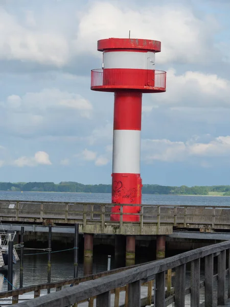 Miasto Eckernfoerde Nad Morzem Bałtyckim — Zdjęcie stockowe