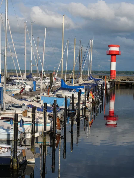 Cidade Eckernfoerde Mar Báltico — Fotografia de Stock