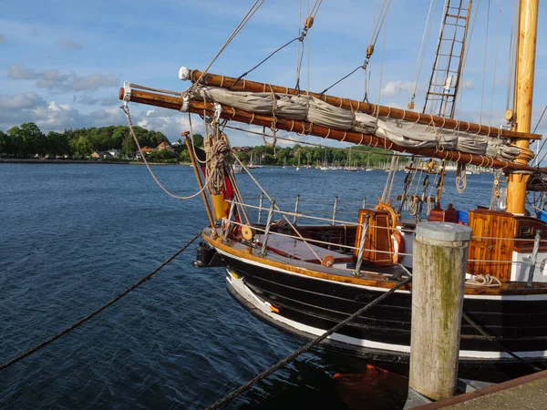 Byen Eckernfoerde Ved Det Baltiske Hav - Stock-foto