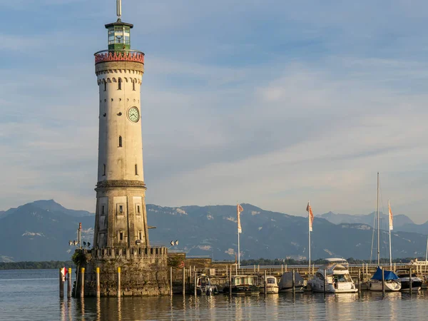 Lindau Lago Constance Alemania — Foto de Stock